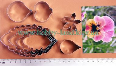 Каттер анютины глазки  L #4 ― Hobby-Land