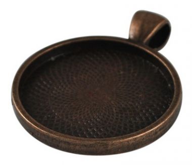 Основа под кабошон медная ― Hobby-Land