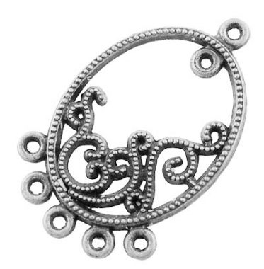 Коннектор античное серебро ― Hobby-Land