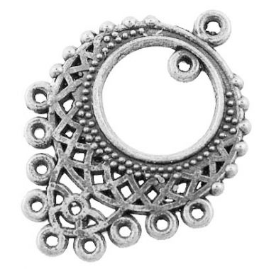 Коннектор античное серебро ― Hobby-Land