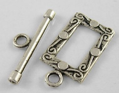 Тогл в тибетском стиле серебро ― Hobby-Land