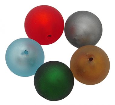 Бусины с эффектом изморози ― Hobby-Land