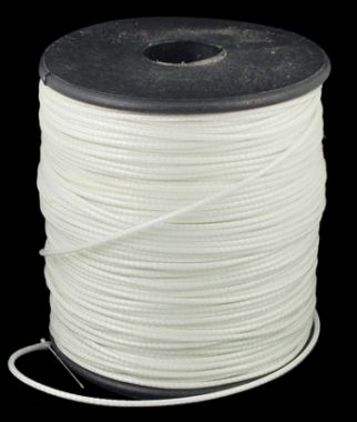 Шнур хлопковый вощеный белый ― Hobby-Land