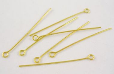 Булавки золотистые 4см ― Hobby-Land