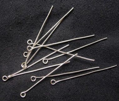 Булавки никель 4см ― Hobby-Land