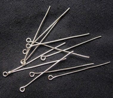 Булавки серебристые 4см ― Hobby-Land