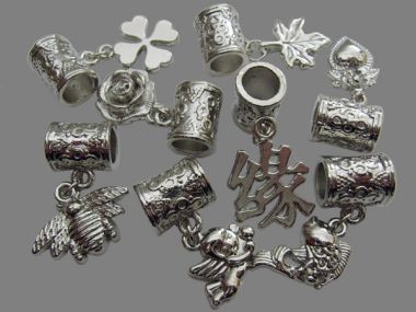 Бусина Пандора с подвеской микс ― Hobby-Land