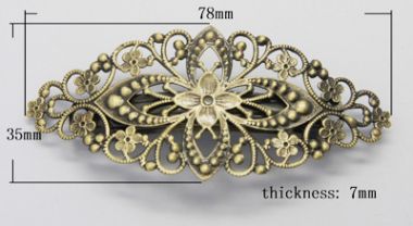 Основа для заколки ажурная ― Hobby-Land