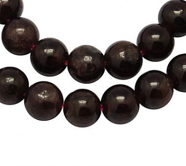 Бусины гранат натуральный 5 мм ― Hobby-Land