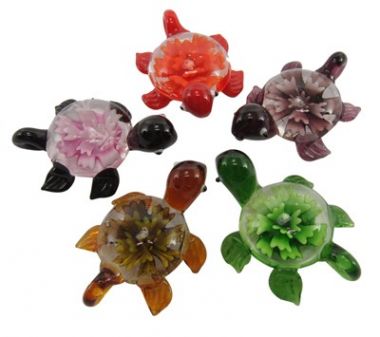 Кулоны Черепашки большие лэмпворк ― Hobby-Land