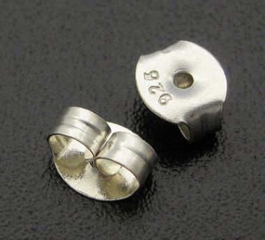 Заглушки для сережек серебро ― Hobby-Land