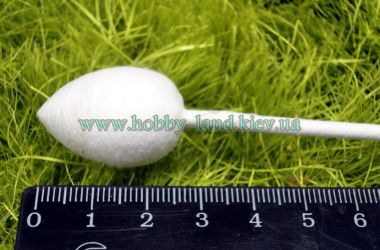 Основа хлопковая конус 21мм, проволока 34см ― Hobby-Land