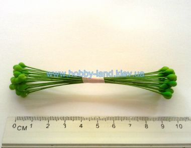 Тычинки крупные для бутонов салатовые ― Hobby-Land