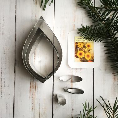 Каттер подсолнух с листьями М  ― Hobby-Land