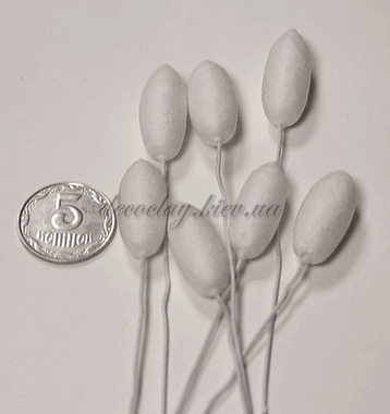 Хлопковые бутоны округлые 26мм ― Hobby-Land