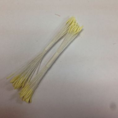 Длинные светло-желтые тычинки на белой ните  ― Hobby-Land