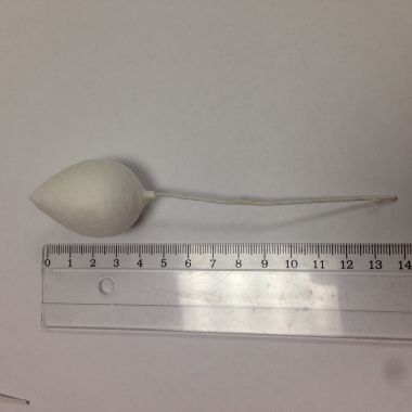 Основа хлопковая конус 30мм , короткая проволка 9см ― Hobby-Land