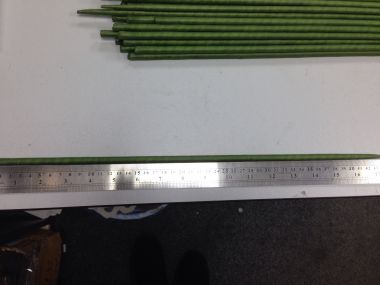 Проволока темно-зеленая толстая 43 см  ― Hobby-Land