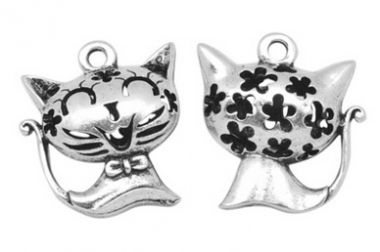 Подвеска Кот ажурный ― Hobby-Land