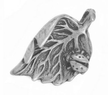 Подвеска Листик с божьей коровкой ― Hobby-Land