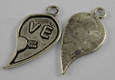 Подвеска Половина Сердца ― Hobby-Land