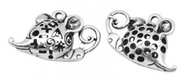 Подвеска Мышь ажурная ― Hobby-Land