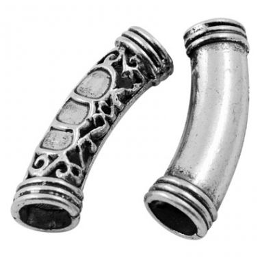 Бусина трубка ажурная ― Hobby-Land