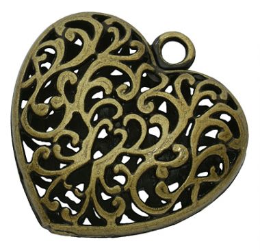 Подвеска Сердце ажурное ― Hobby-Land