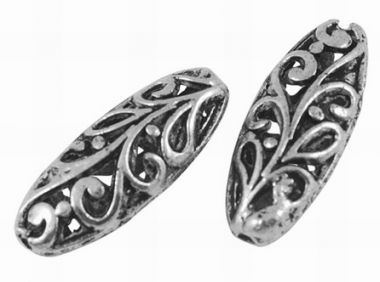 Бусина металлическая ажурная ― Hobby-Land