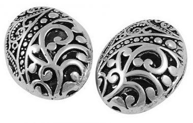 Бусина металлическая ажурная ― Hobby-Land