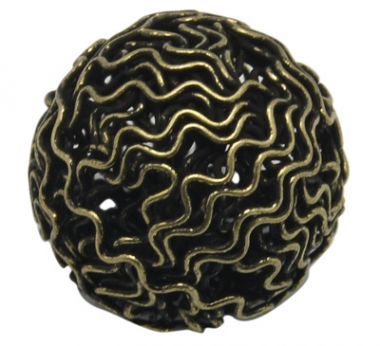 Бусина металлическая ажурная бронза ― Hobby-Land