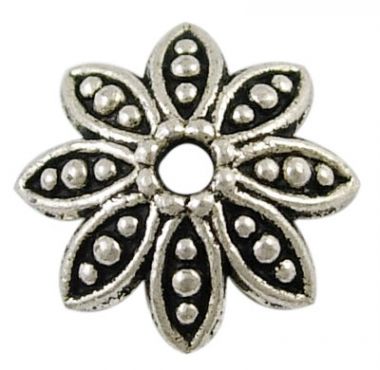 Обниматели для бусин серебристые ― Hobby-Land