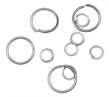 Колечки соединительные никель микс ― Hobby-Land