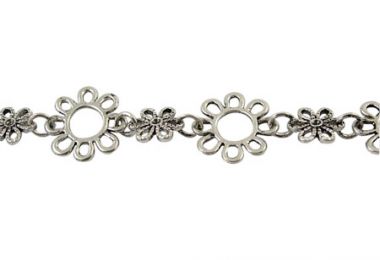 Цепь винтажная серебристая ― Hobby-Land