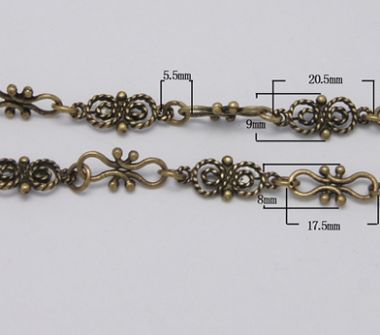 Цепь винтажная бронзовая ― Hobby-Land