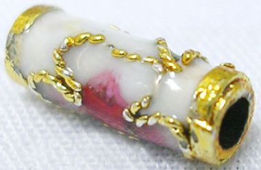 Бусина  Клуазоне трубка ― Hobby-Land