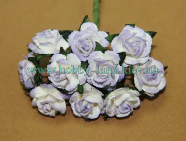 Роза 10шт в пучке (нежно-фиолетовый) ― Hobby-Land