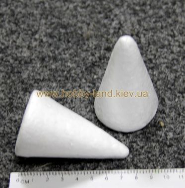 Основа пенопластовая конус 80 мм ― Hobby-Land