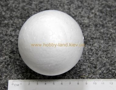 Основа пенопластовая шар 80 мм  ― Hobby-Land
