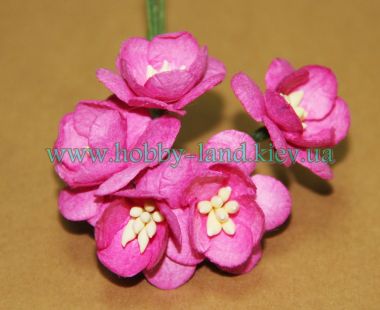 Цветы вишни розовые - 5 штук в 1 пучке  ― Hobby-Land