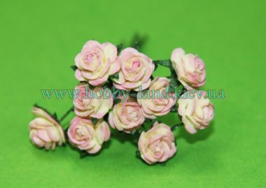Роза 10шт в пучке (нежно-розовый) ― Hobby-Land
