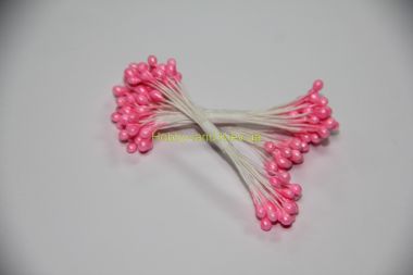 Перламутровые круглые  розовые тычинки  ― Hobby-Land