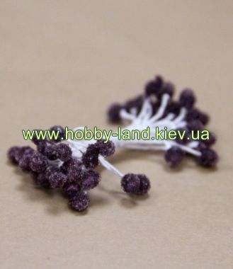 Тычинки декоративные бордовые ― Hobby-Land